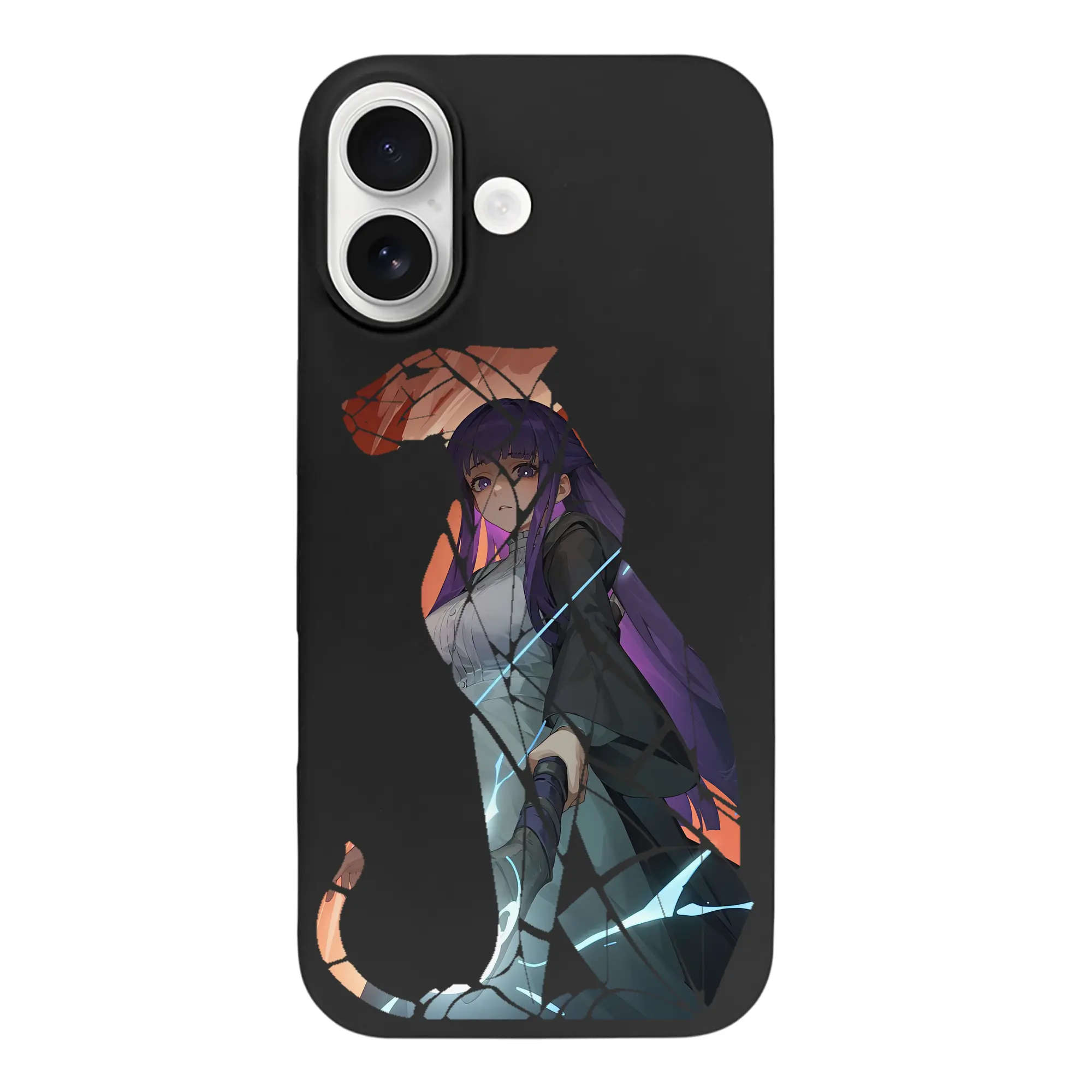 葬送のフリーレン（Frieren） グッズ,フェルン（Fern） - iPhone 17 シリーズ シリコンケース 薄型 耐衝撃 指紋防止 ソフトタッチカバー 精密フィット 傷防止 保護ケース iPhone 17/17 Air/17 Pro/17 Pro Max 対応